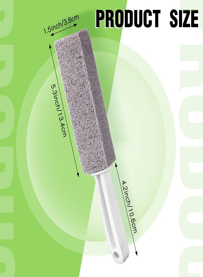 Vesici 20 Pack Pumice Toilet Bowl Cleaner Pumice Stone with Long Handle Toilet Stone Cleaning Block for Bath Grout Pool Kitchen Tubs Showers - Image 2